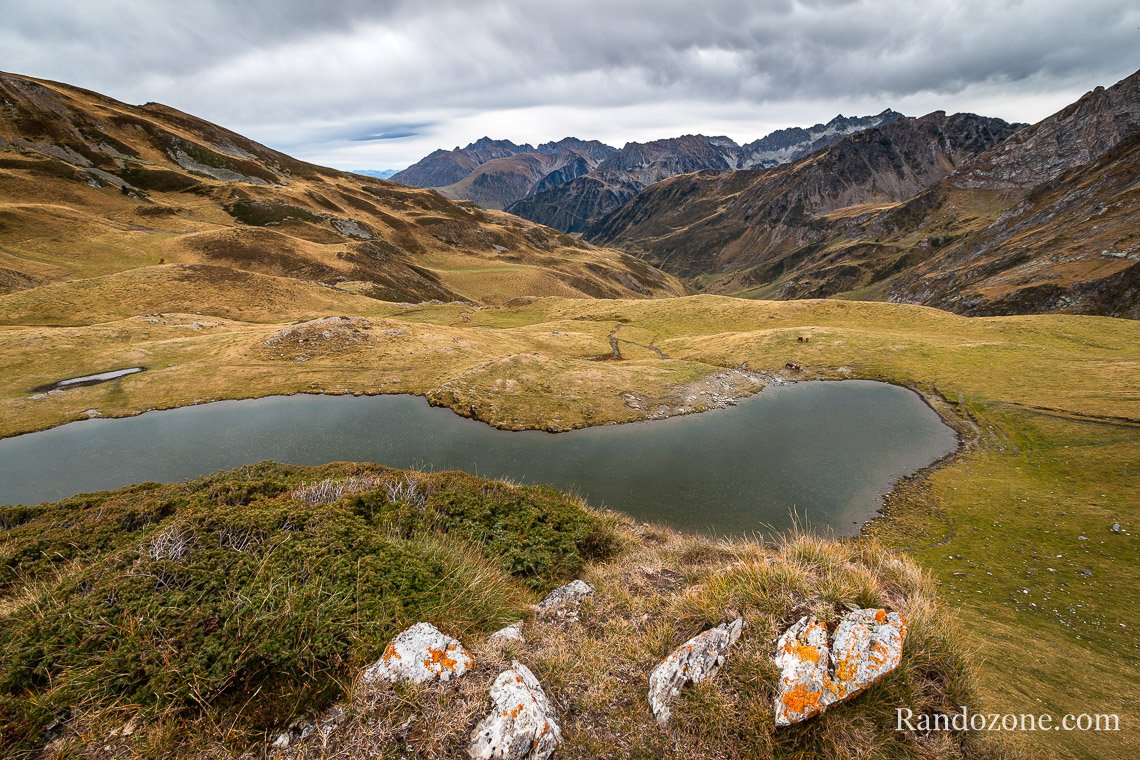 Au dessus du lac d'Arizes