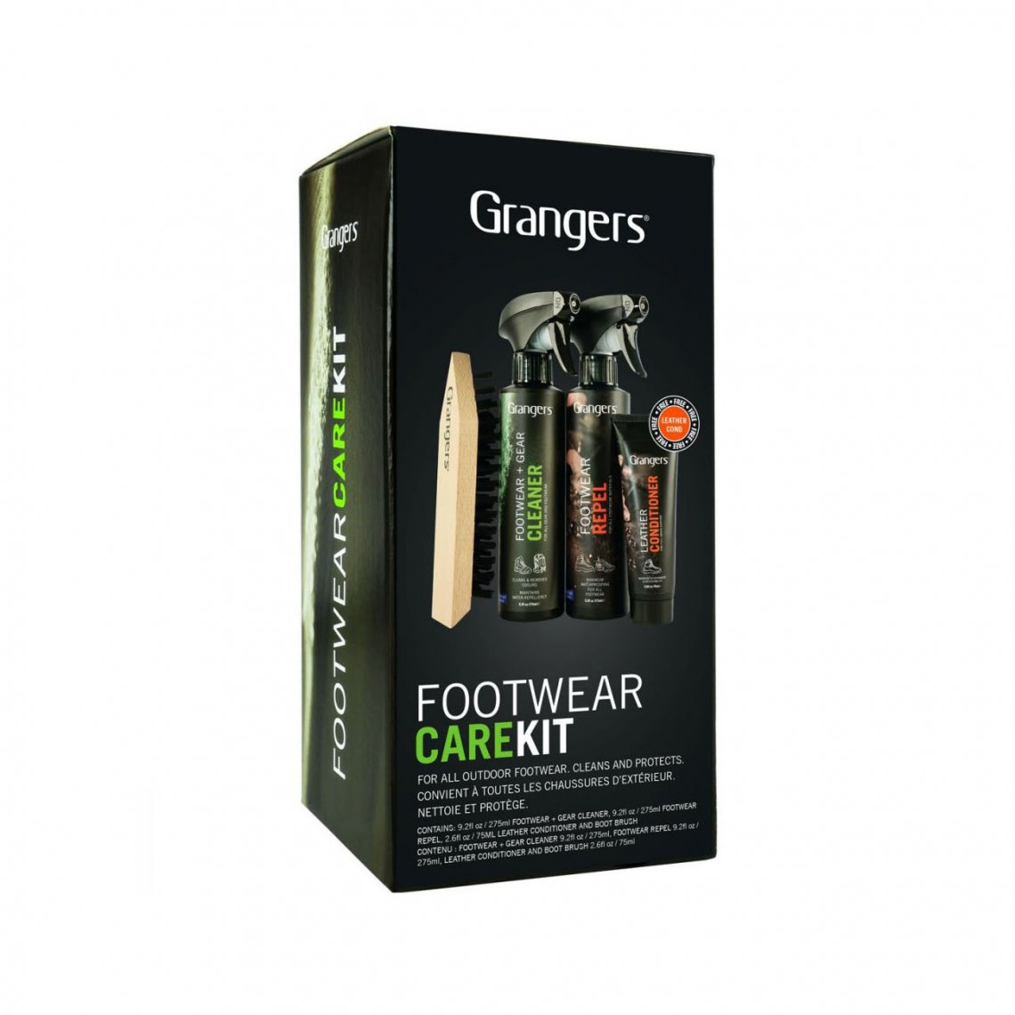 Grangers kit de soins des chaussures 