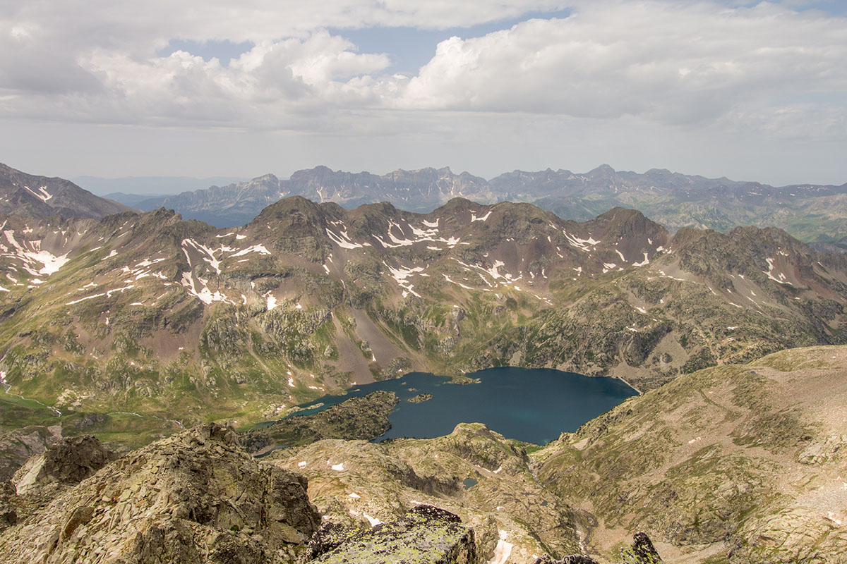 Superbe vue depuis le sommet du Gavizo-Cristail