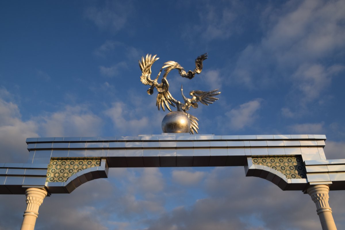 Place de l'ind�pendance � Tashkent