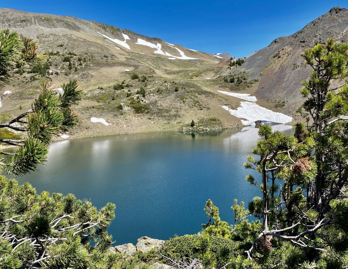 Sur la randonne du lac des Bouillouses