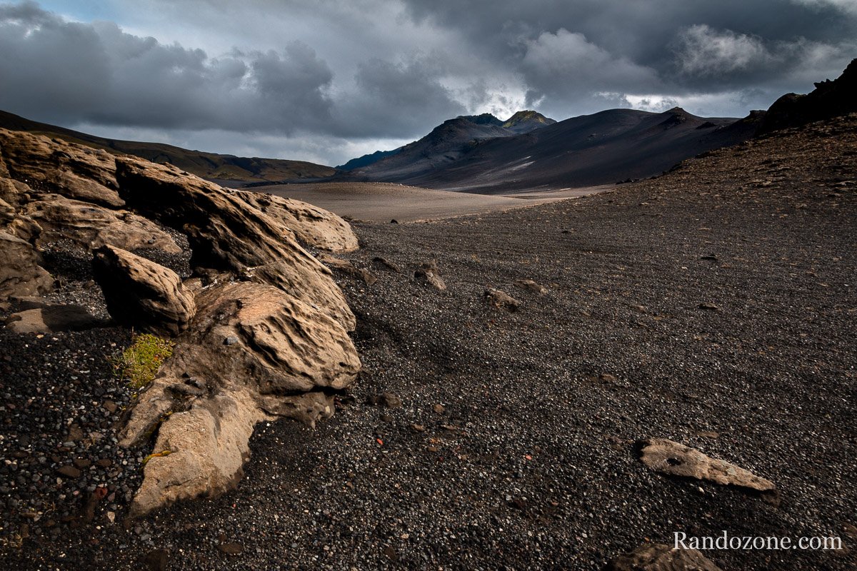 Paysage du Landmannalaugar en Islande