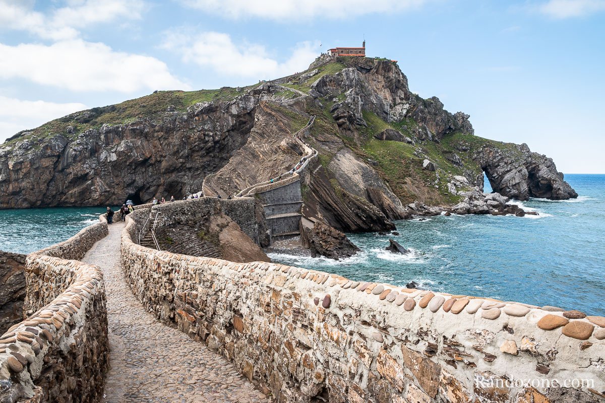 Depuis le pont de Gaztelugatxe