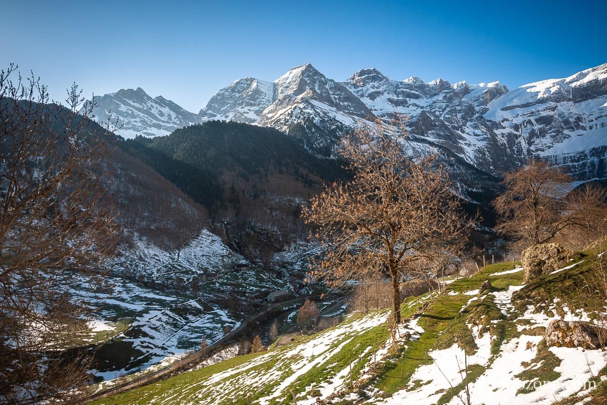 Une partie des sommets du cirque de Gavarnie