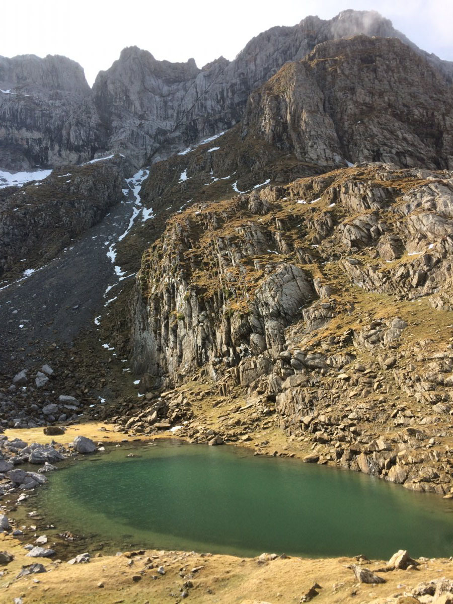 Cirque d'Olibon ibon viejo