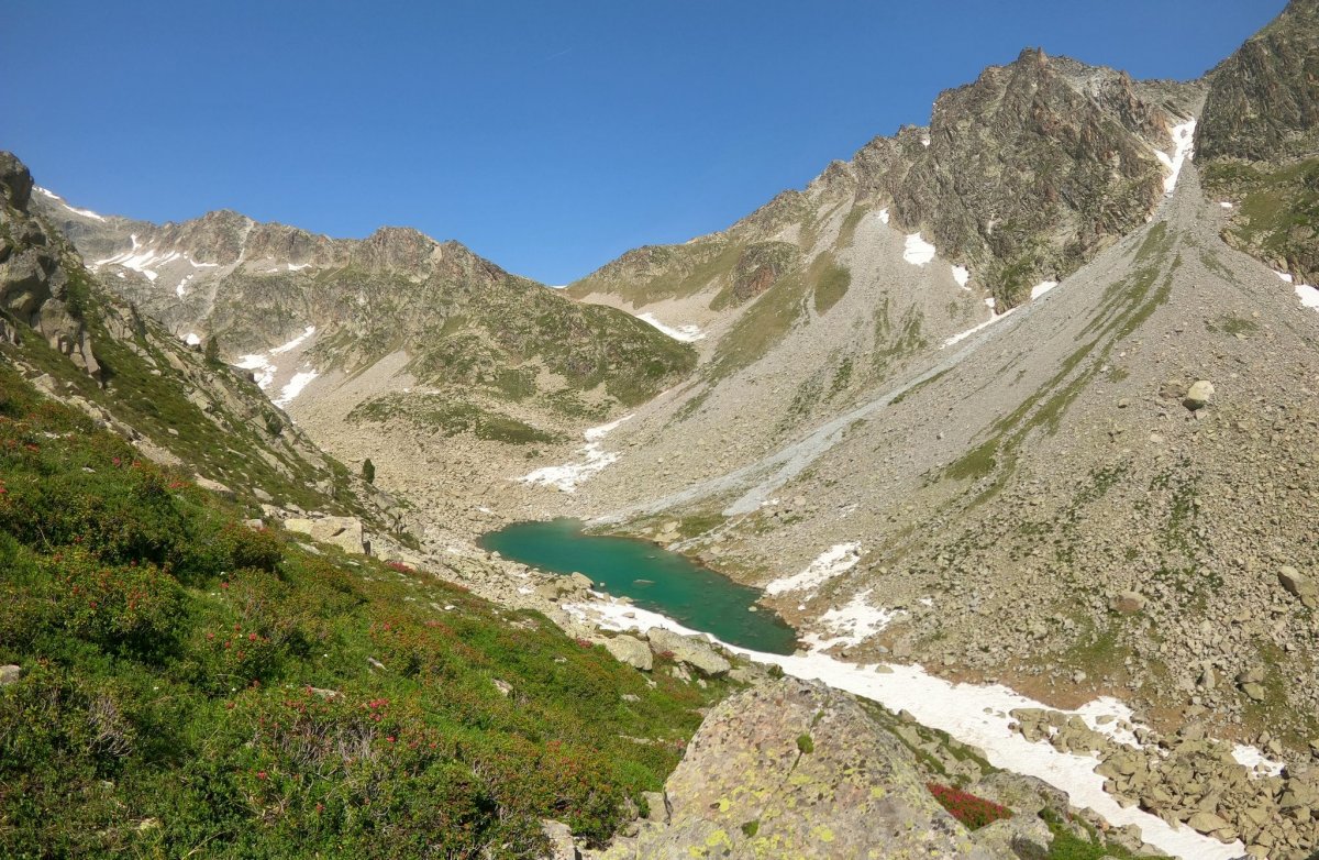 Au dessus du lac de Culaus