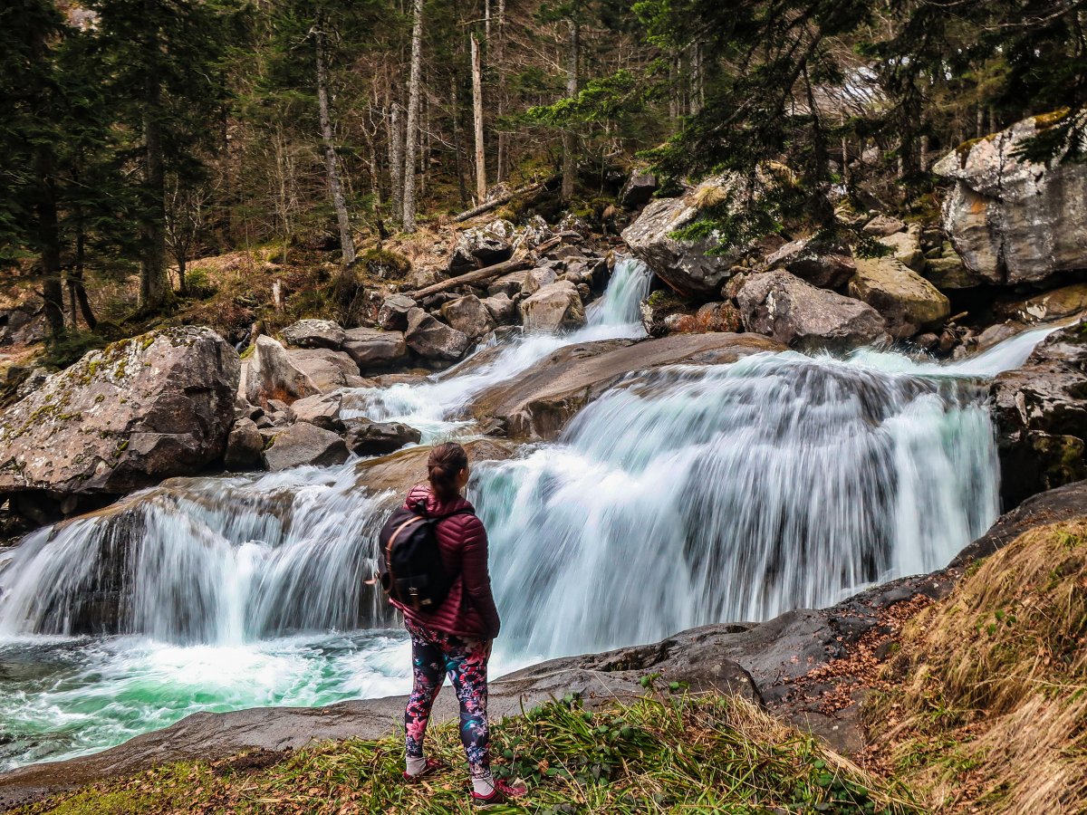 Cascade de Pouey Bacou, chemin des cascades
