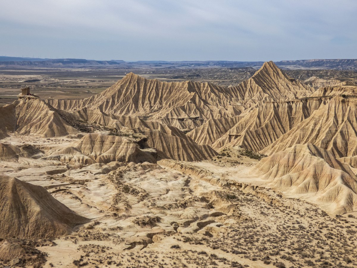 Bardenas Reales - zone de la Piskerra