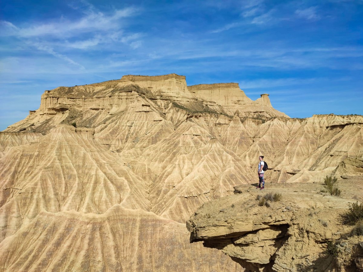 Bardenas Reales - zone de la Piskerra