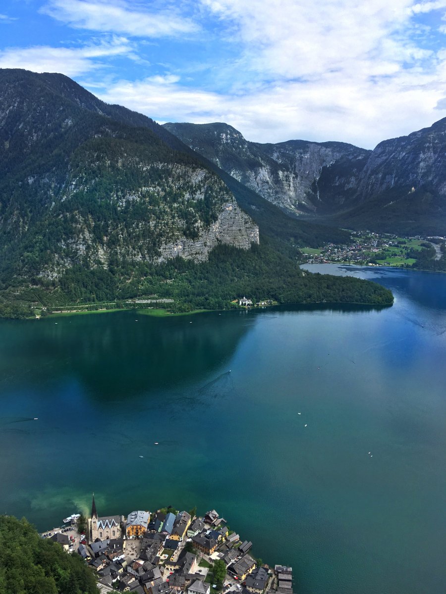 Hallstatt et le Hallstttersee, Autriche