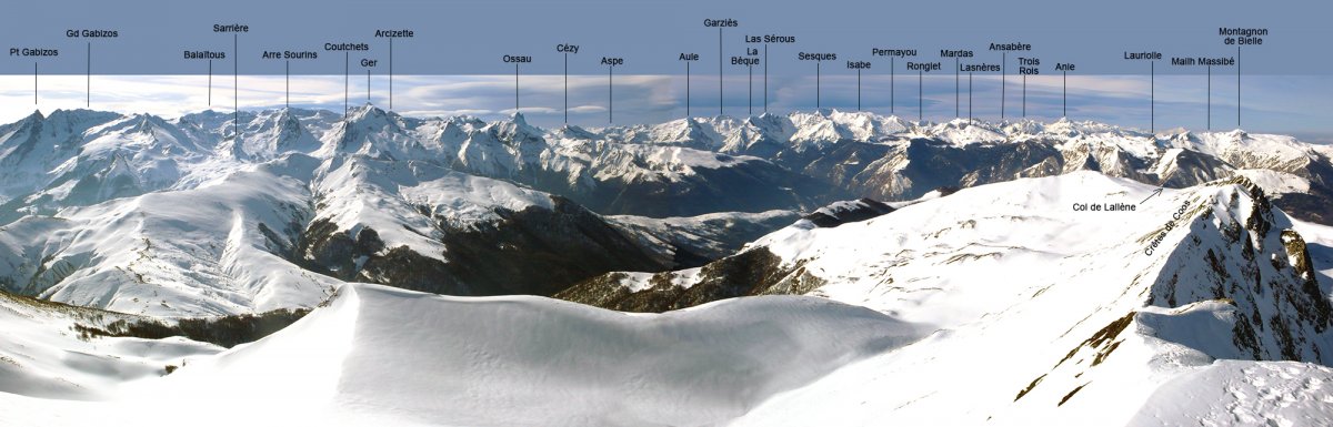 Panorama identifi depuis le Moulle de Jaut