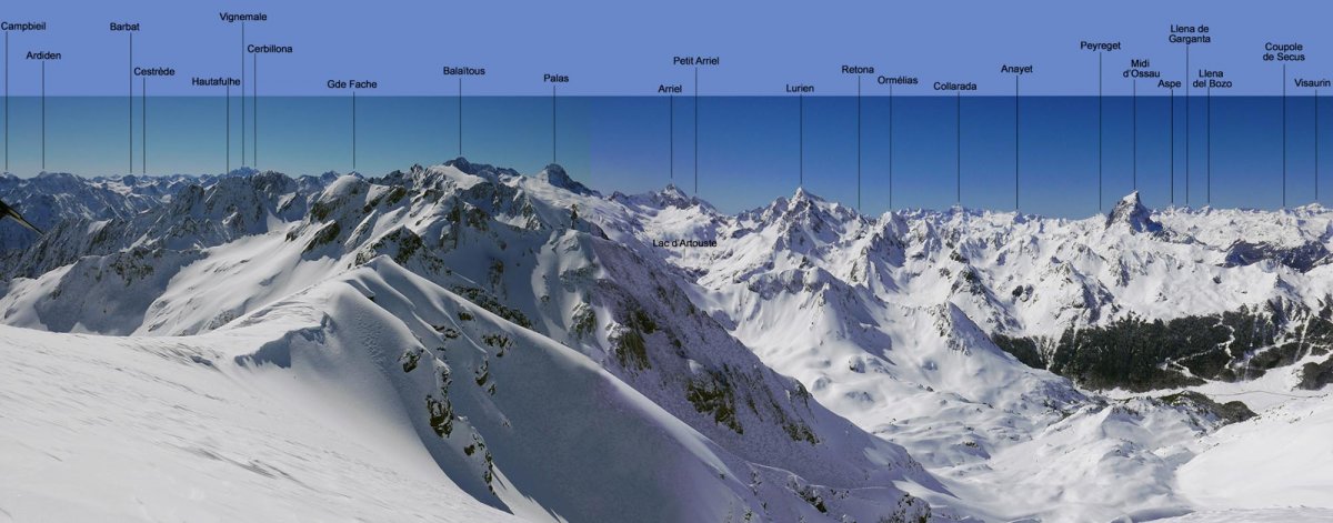 Panorama identifi depuis l'Arre-Sourins