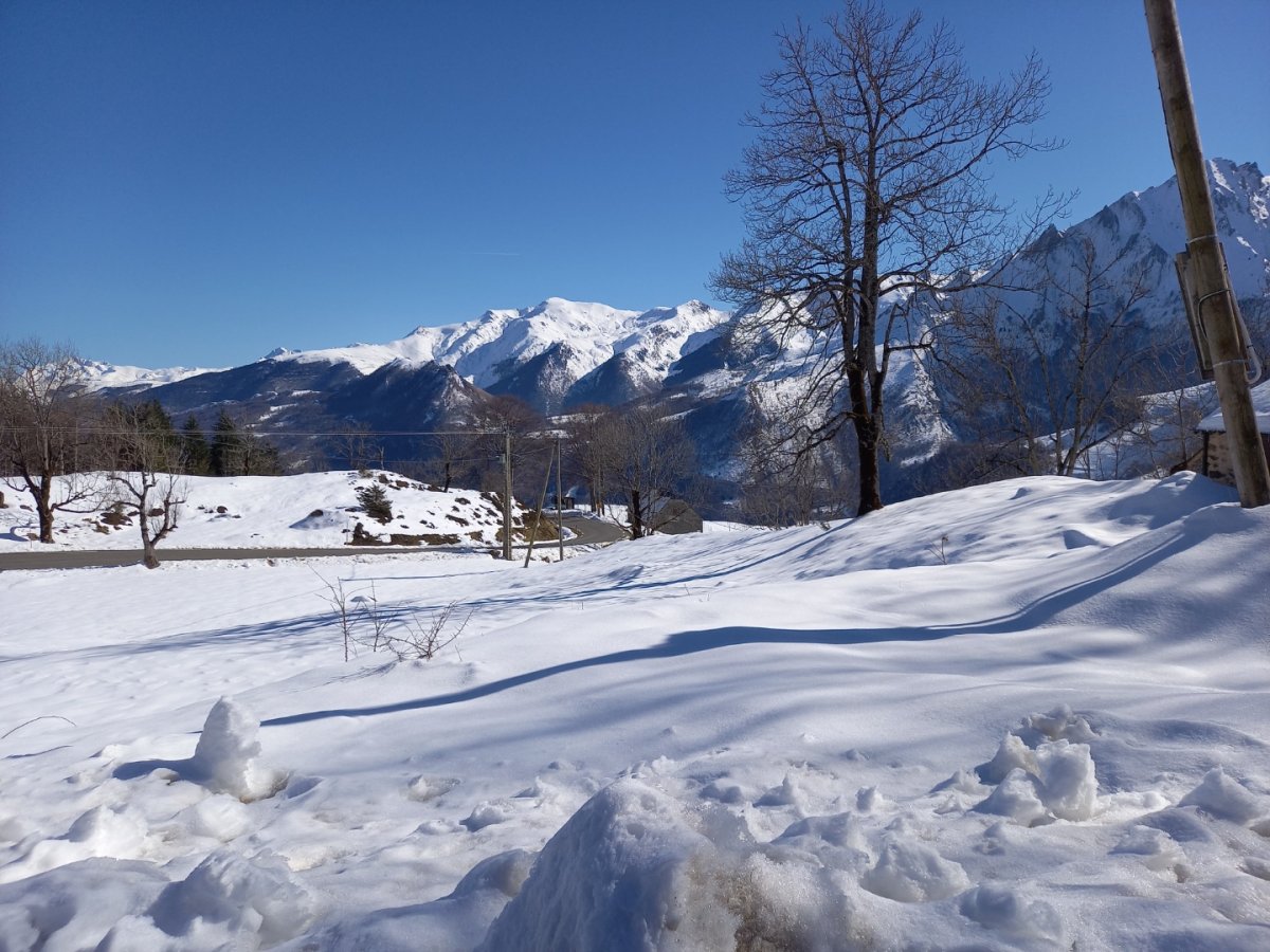 Au col du Soulor sous la neige