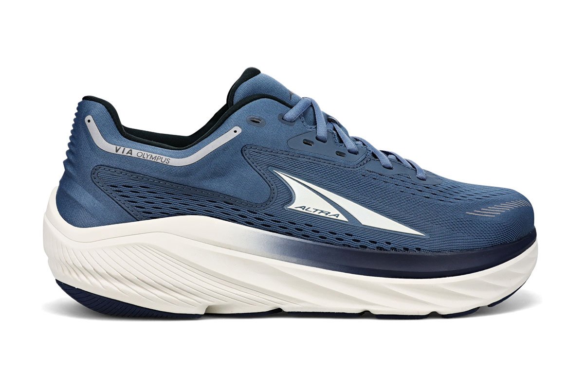 Chaussure Altra Via Olympus couleur Mineral Blue pour homme