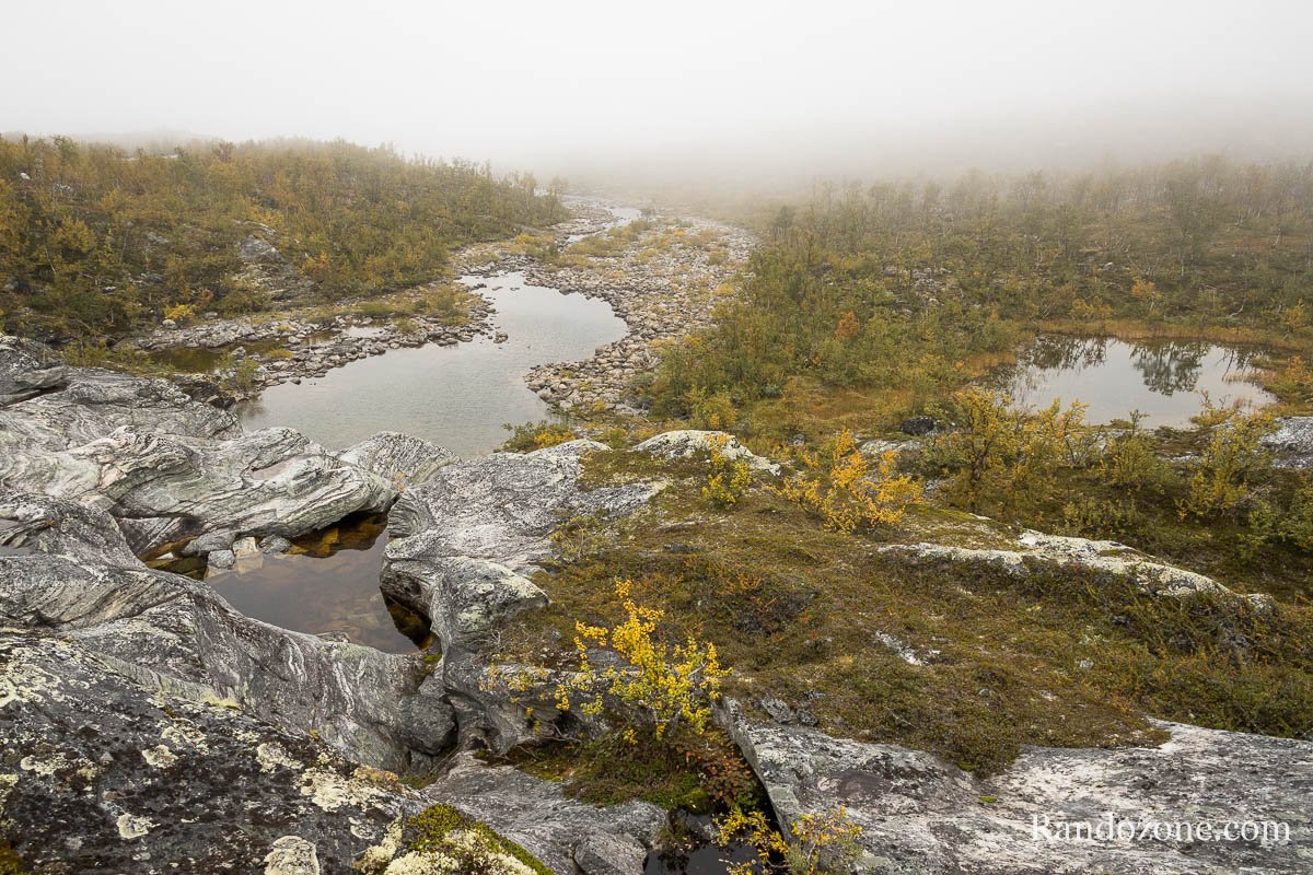 Brouillard en Laponie