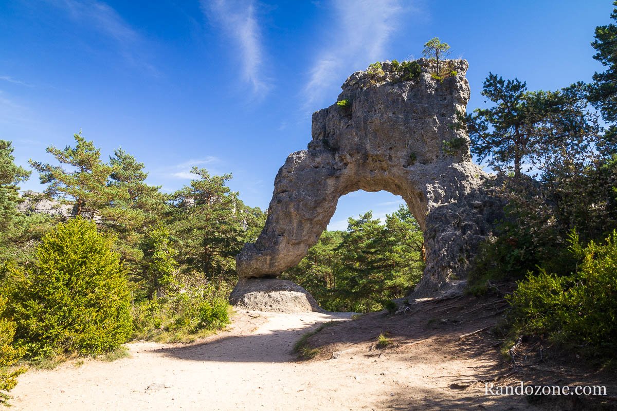 Arche dans le chaos de Montpellier-le-Vieux