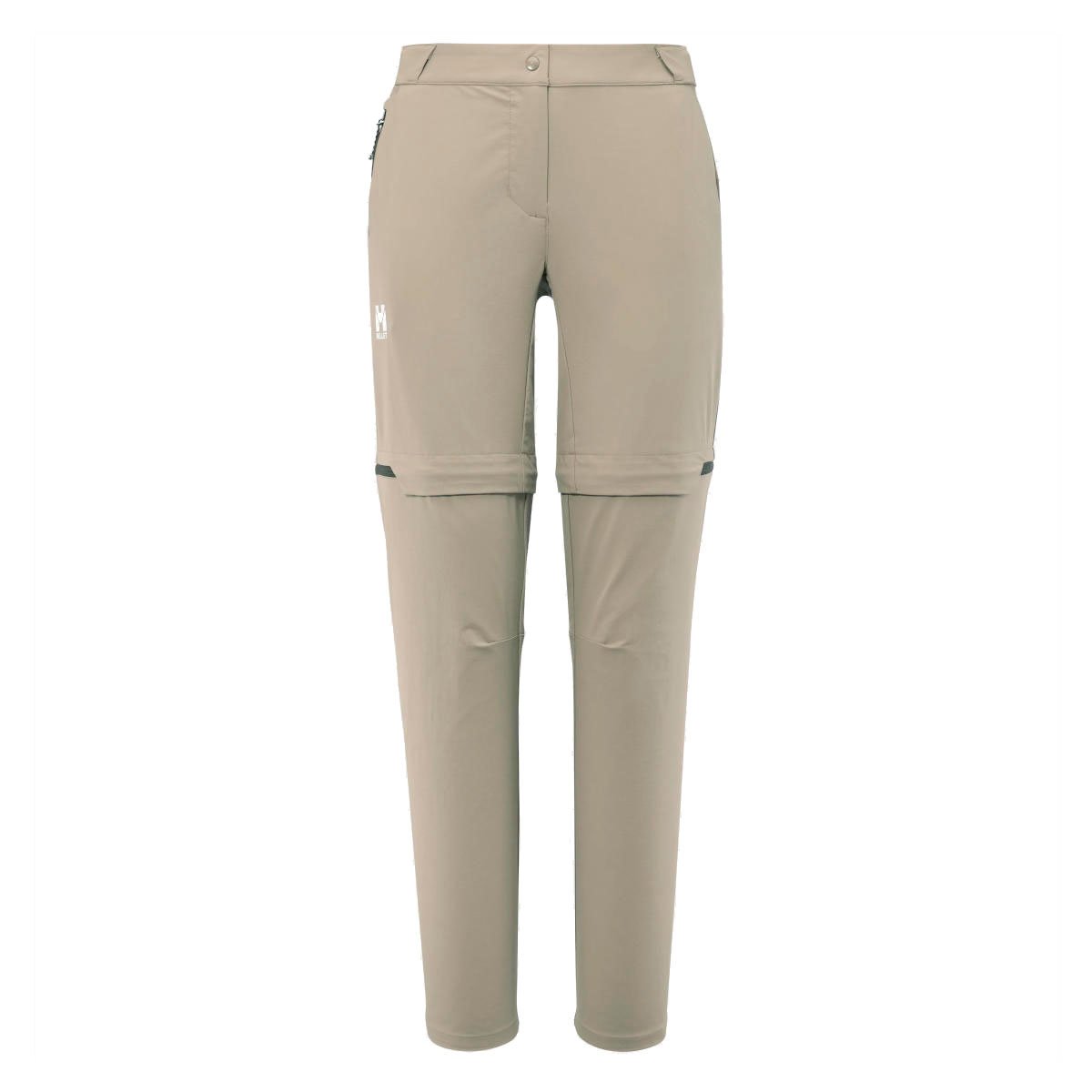 Pantalon UBIC STETCH ZIP OFF femme Beige