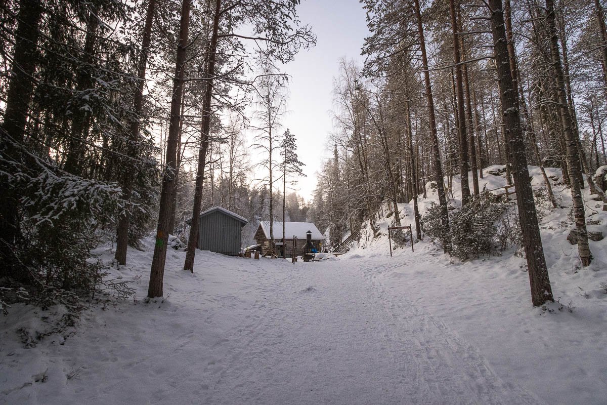 Nous arrivons sur le site de Myllykoski en Finlande