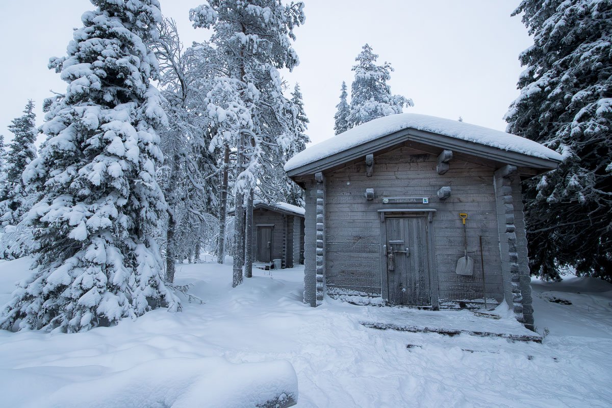 L'abri de jour Teeritupa en Finlande L'abri de jour Teeritupa en Finlande