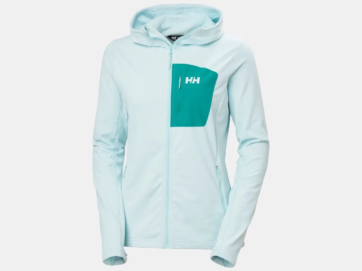 Veste polaire Versalite Hooded Fleece Jacket Femme couleur 537 BARELY BLUE