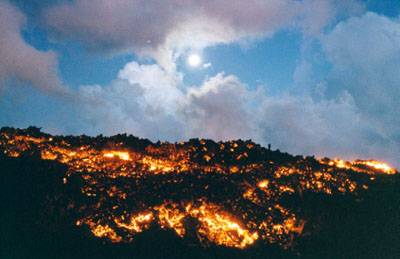 Runion : Volcan en ruption