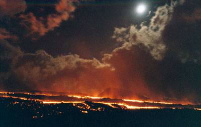 Runion : Volcan en ruption