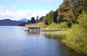 The Nahuel Huapi lake