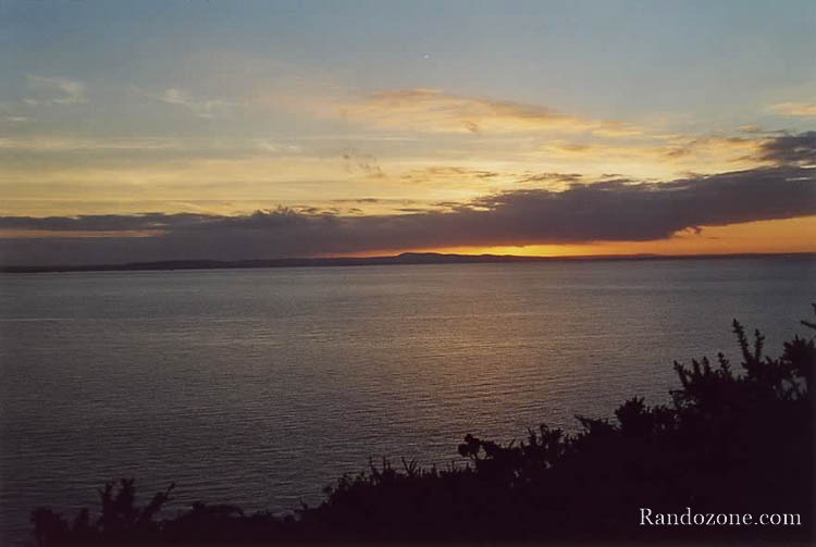 France : Coucher de soleil