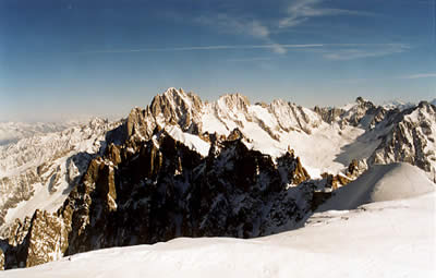 France : Ski sur la mer de Glace