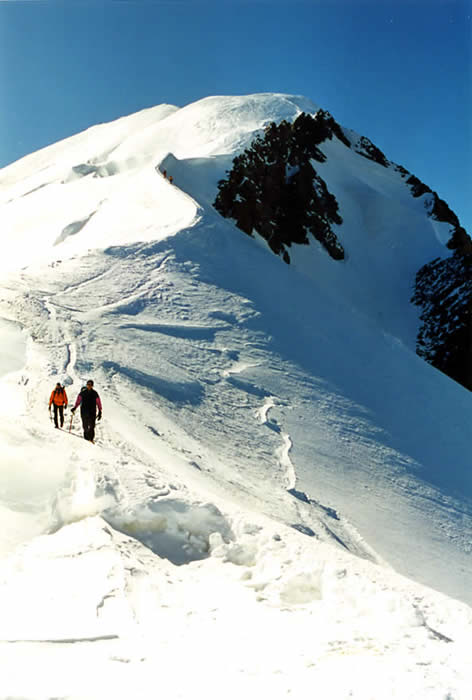 France : Descente du Mont Blanc