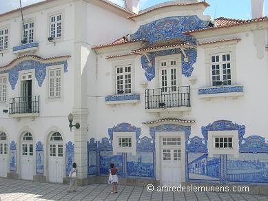 Portugal : Gare d'Aveiro Portugal : Gare d'Aveiro