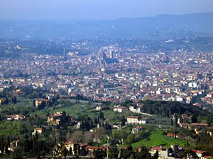 Florence vue d'en haut