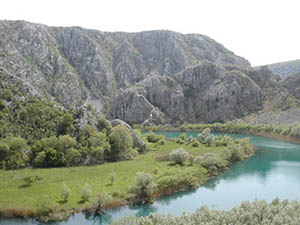 Ma rivière en Croatie