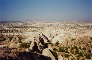Panorama sur la Capadoce
