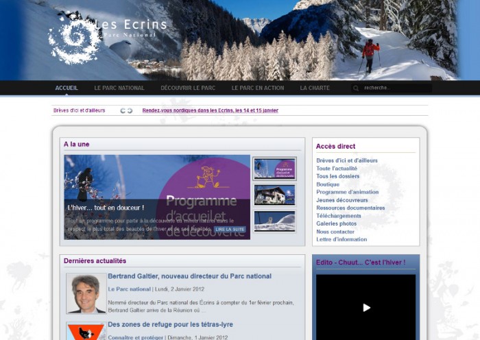 La maison du parc du Briançonnais La maison du parc du Briançonnais