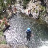 Canyoning avec Ozone 3 saut dans vasque